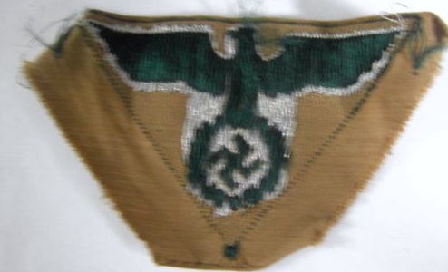 Third reich eagle patch, real or fake???
