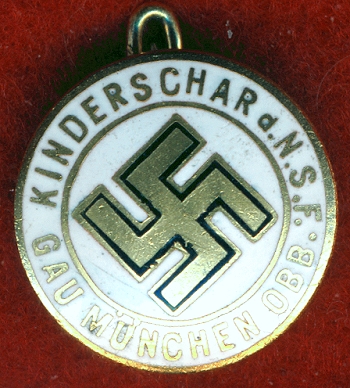 N.S.F - Deutsche Kinderschar Badge