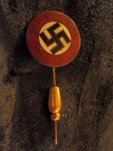 Early NSDAP Stickpin