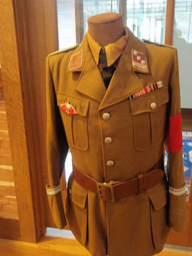 Uniforms Of An Austrian Blood Order Recipient