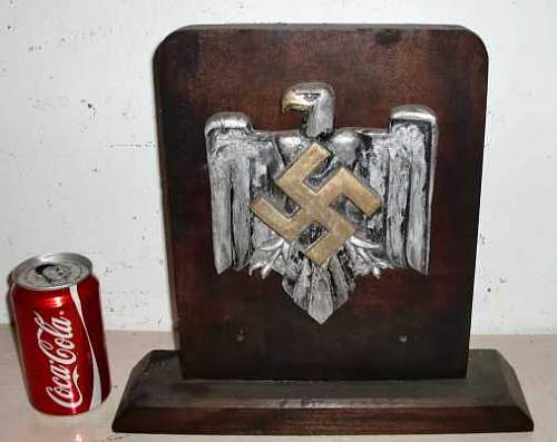 What is this Nazi Award Plaque?