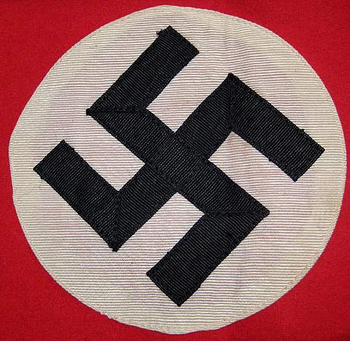 NSDAP armband &amp; bring back certificate