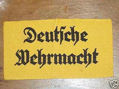Deutsche Wehrmacht armband.