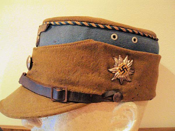 edelweiss cap badge? with swaz