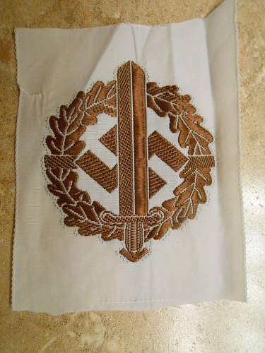 40 Year old reproduction insignia