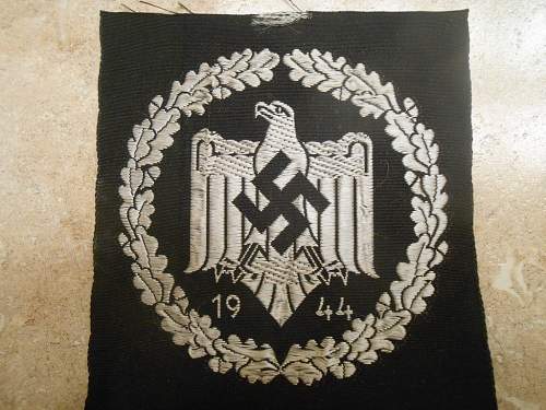 40 Year old reproduction insignia