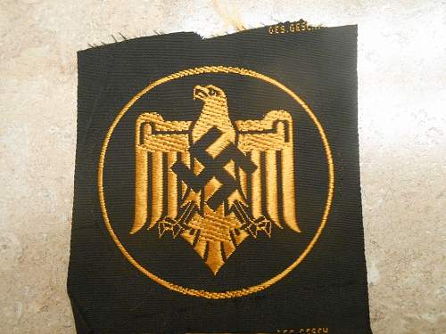 40 Year old reproduction insignia