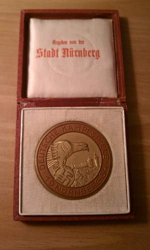 1934 Nurnberg Rally Award?
