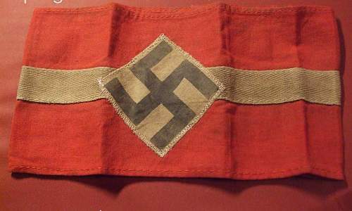 Third Reich Armbands...Fake?