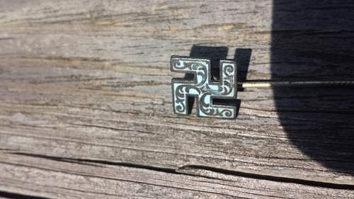 Swastika Stickpin