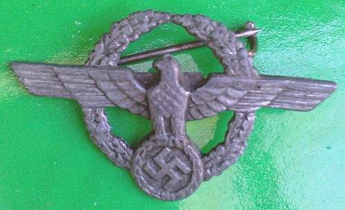 Wehrmacht civilian employee pin - is this a typical variant?