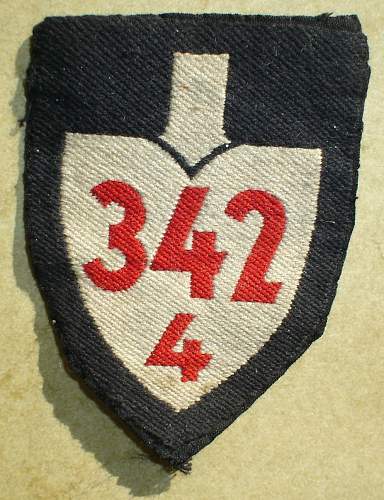 sleeve-badge of the RAD