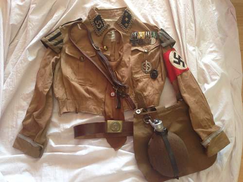 My New Sturmfurher S.A brownshirt.