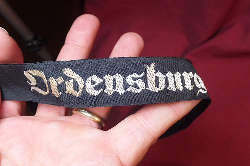 Ordensburgen cuff title