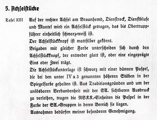 &quot;NSKK-Obersturmann Motorgruppe Danzig / Westpreussen&quot; (1936-1939)