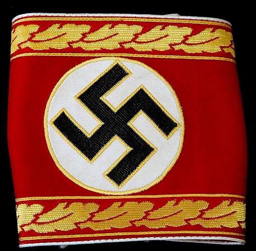 NSDAP Supreme Department Leader armband