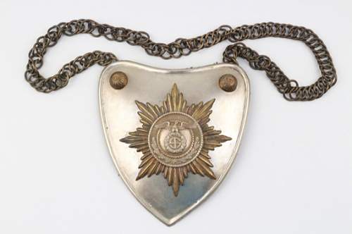 Unmarked SA gorget
