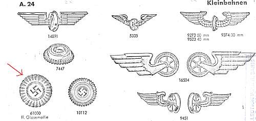 early NSDAP enamel cockade