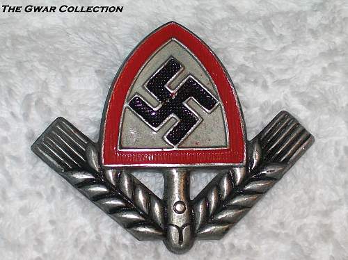 Any members collecting Reichsarbidienst Cap Insignia