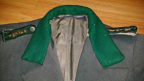 WWII German forest tunic need repair