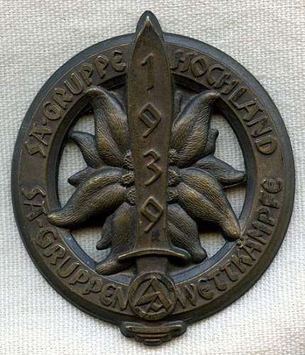 Unidentified sa badge