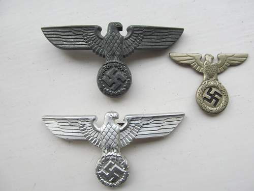 NSDAP Eagle Cap Badge - Opinions Please!