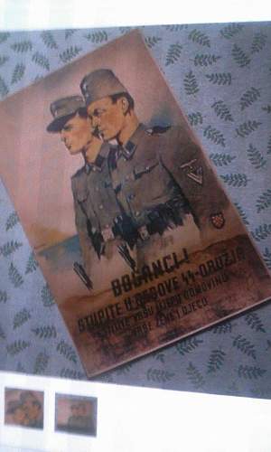 Are these original waffen ss and hitlerjugend posters?