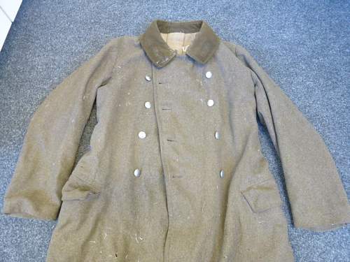 &quot;Mantel Arbeitsdienst Kammerstück&quot; - Is this a WWII military coat?