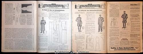 RAD-tunics, global  survey 1933-1945