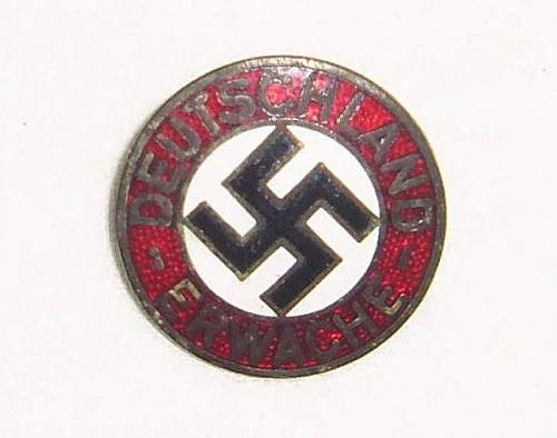 maker of this enamel NSDAP pin question