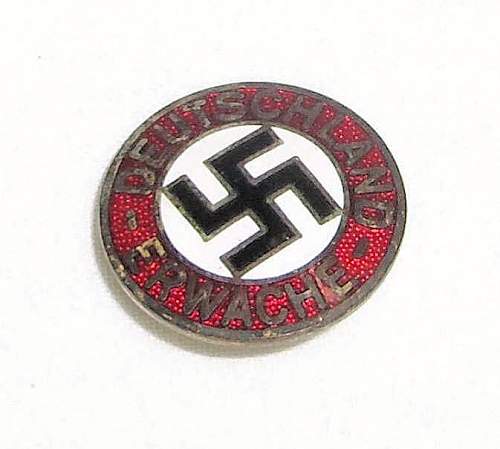 maker of this enamel NSDAP pin question