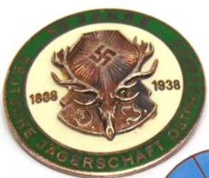 Is Deutsche Jägerschaft 50-year Membership Badge real?