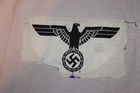 German flags, patches, train eagle, flag pole top, etc
