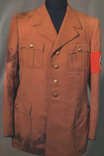 Hitler's brown tunics