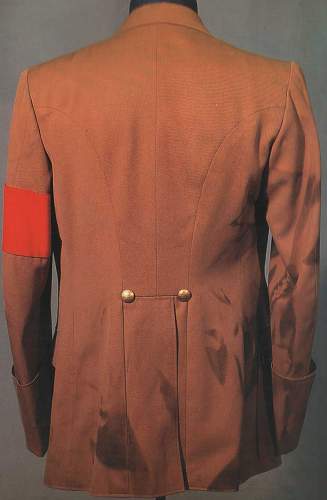 Hitler's brown tunics
