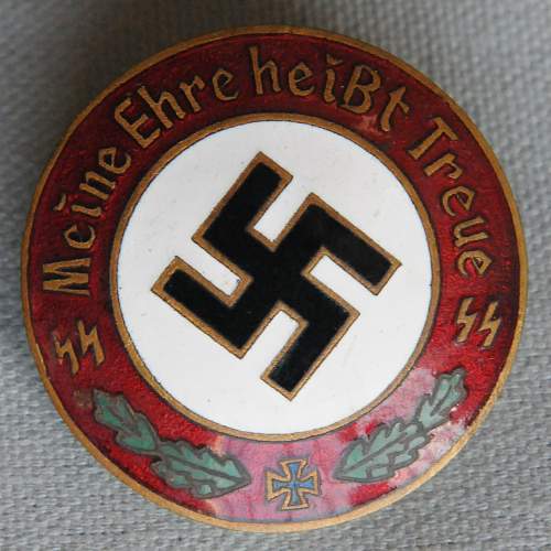 Meine Ehre heißt Treue Badge