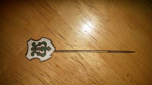 German stickpin identification