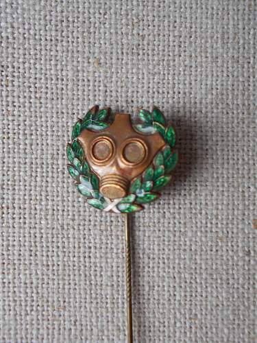 unknown gasmask stick pin, help needed