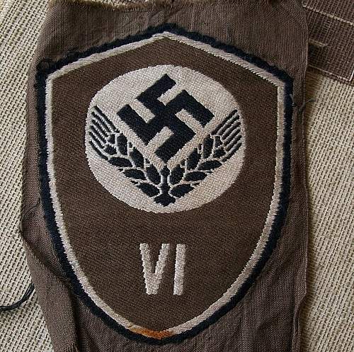 Reichsarbeitsdienst Patch