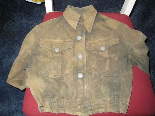 NSDAP Tunic/Brownshirt i bought today....