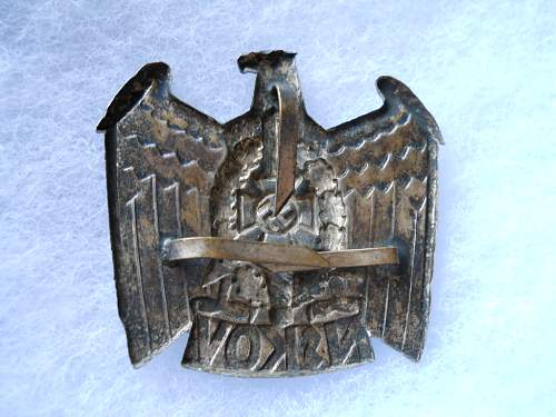 Another NSKOV hat insignia for review