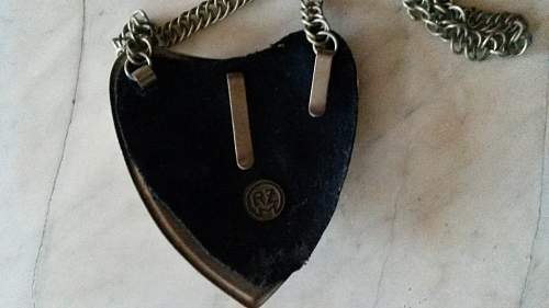 Unknown German Gorget, needs help