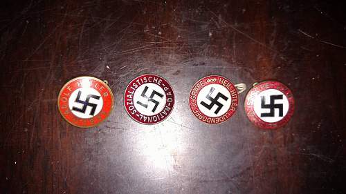 Nazi Party Badges REAL or Fake