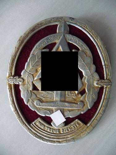 Huge SA Sports Badge