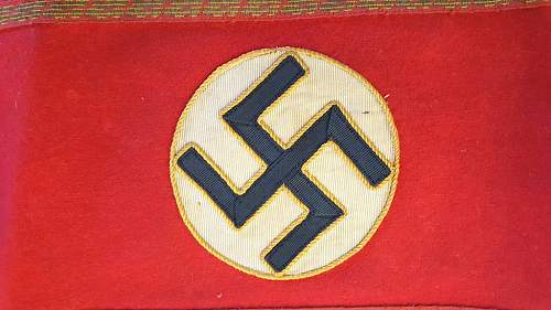 NSDAP Brassard; possibly a cell official.
