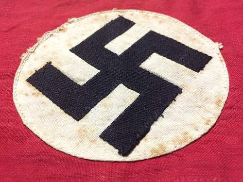 ww2 nazi political armband real or fake?