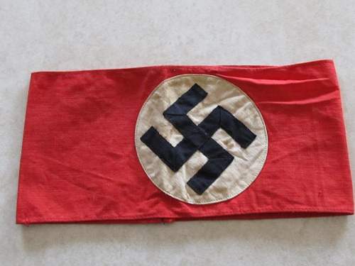 Need Help- NSDAP Kampfbinde Arm Band Real or Fake?