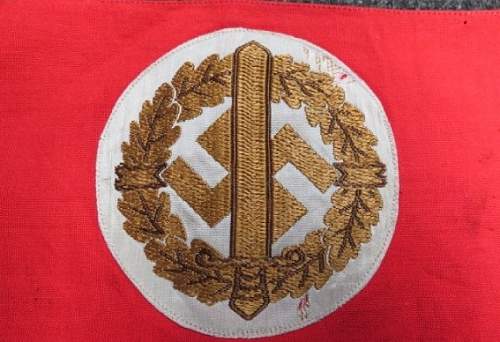 NSDAP SA Armband: Real or Fake?