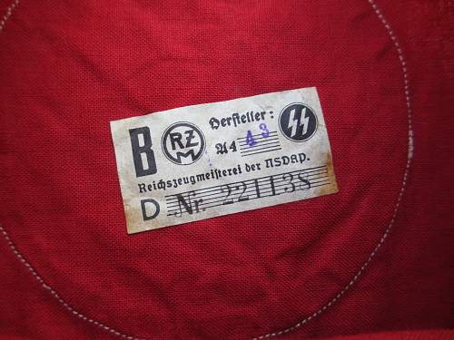 SS wool kampfbinde &amp; Reserve SA kampfbinde, authentic?