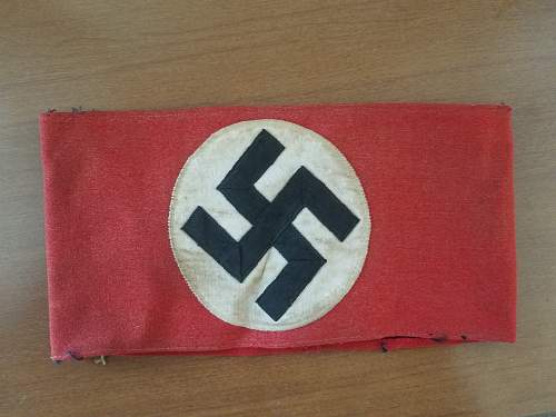 NSDAP kampfbinde, authentic?